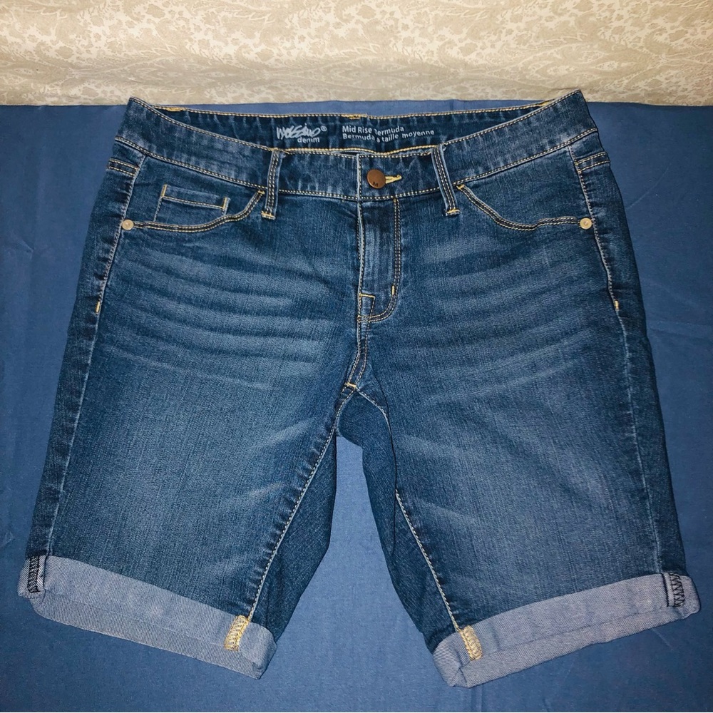 Mossimo Cotton Blend Jean Bermudas